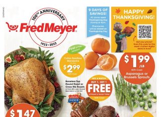Fred Meyer Weekly Ad Nov 16 – Nov 24, 2022 (Thanksgiving Promotion Included)