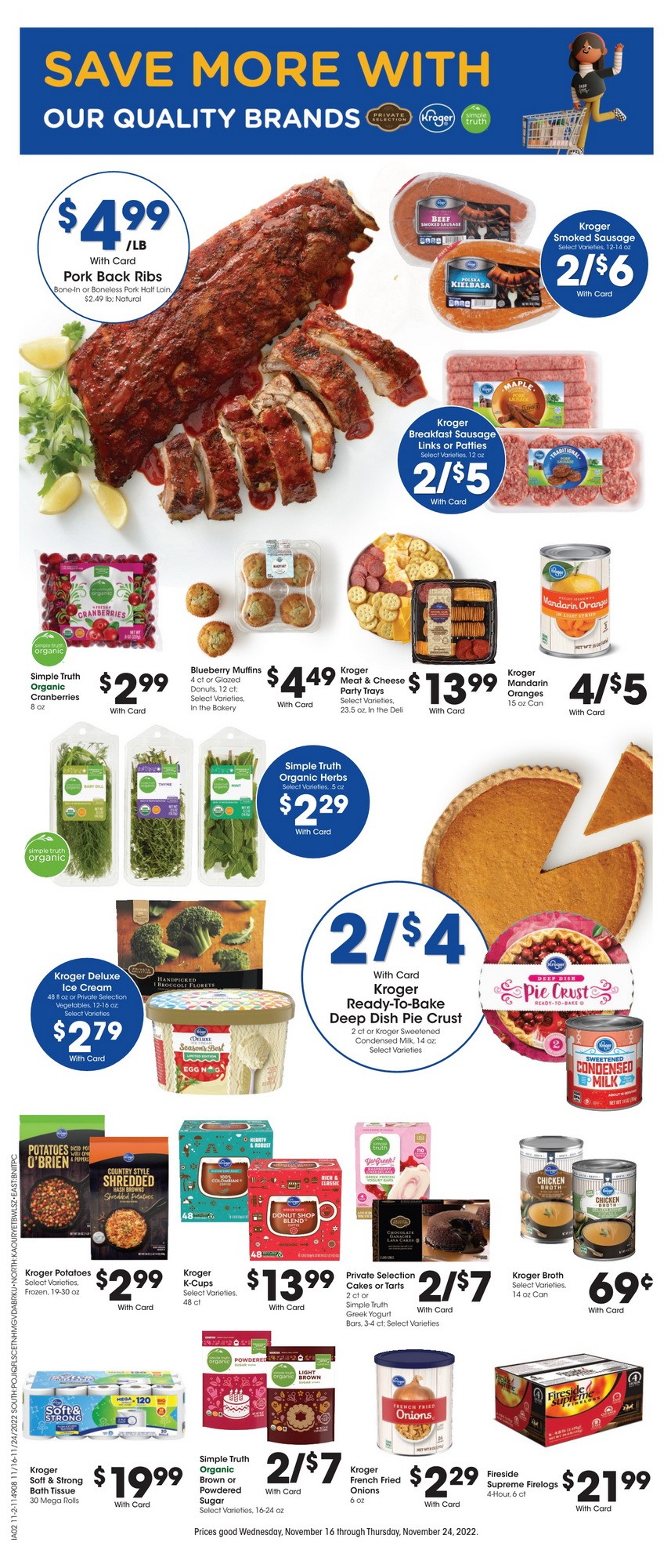 Fred Meyer Weekly Ad Nov 16 Nov 24, 2022 (Thanksgiving Promotion Included)