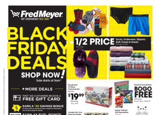 Fred Meyer Black Friday One Day Ad, Valid Nov 25, 2022