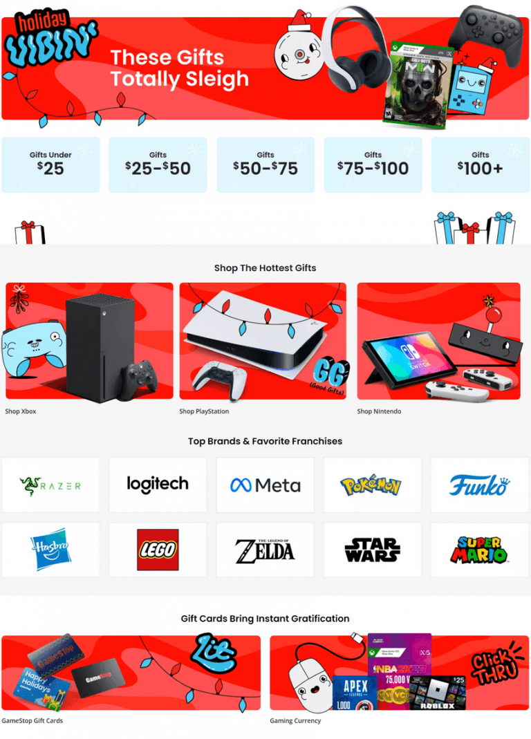 GameStop Holiday Ad