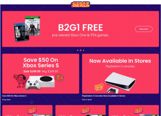 GameStop Cyber Week Promotion Ad