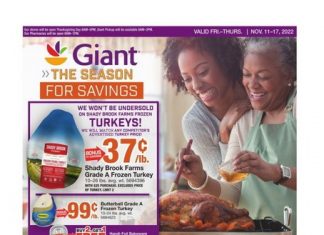 Giant Food Weekly Ad Nov 11 – Nov 17, 2022