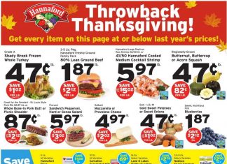 Hannaford Weekly Ad Nov 13 – Nov 19, 2022 (Thanksgiving Promotion Included)