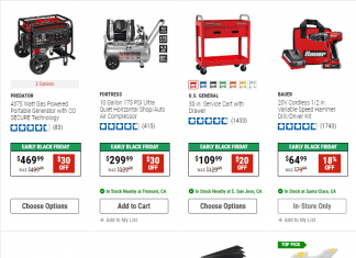 Harbor Freight Early Black Friday Sale Nov 04 – Nov 23, 2022
