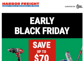 Harbor Freight Early Black Friday Tools Flyer Nov 18 – Nov 24, 2022