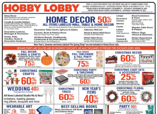 Hobby Lobby Weekly Ad Nov 20 – Nov 26, 2022