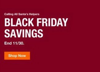 Home Depot Black Friday & Instant Saving Ad Nov 21 – Nov 30, 2022