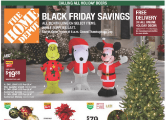 Home Depot Black Friday Ad Nov 24 – Nov 30, 2022