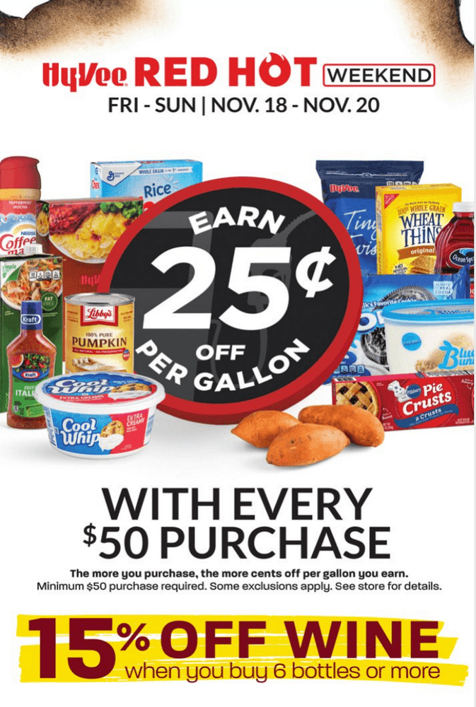 HyVee Weekend Ad Nov 18 Nov 20, 2022