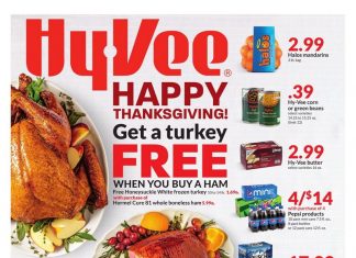 Hy-Vee Weekly Ad Nov 16 – Nov 23, 2022 (Thanksgiving Promotion Included)