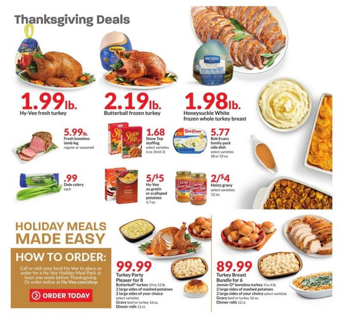 HyVee Weekly Ad Nov 16 Nov 23, 2022 (Thanksgiving Promotion Included)