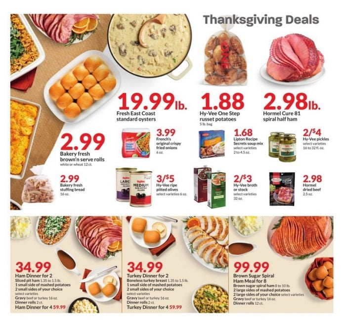 HyVee Weekly Ad Nov 16 Nov 23, 2022 (Thanksgiving Promotion Included)