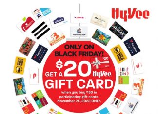 Hy-Vee Weekly Ad Nov 25 – Nov 29, 2022 (Black Friday Promotion Included)