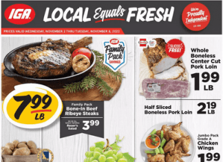 IGA Weekly Ad Nov 02 – Nov 08, 2022