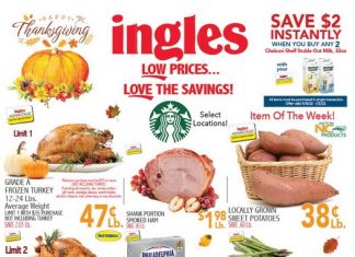 Ingles Weekly Ad Nov 16 – Nov 24, 2022 (Thanksgiving Promotion Included)