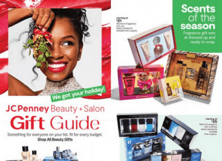JCPenney Beauty Gift Guide Nov 07 – Dec 15, 2022