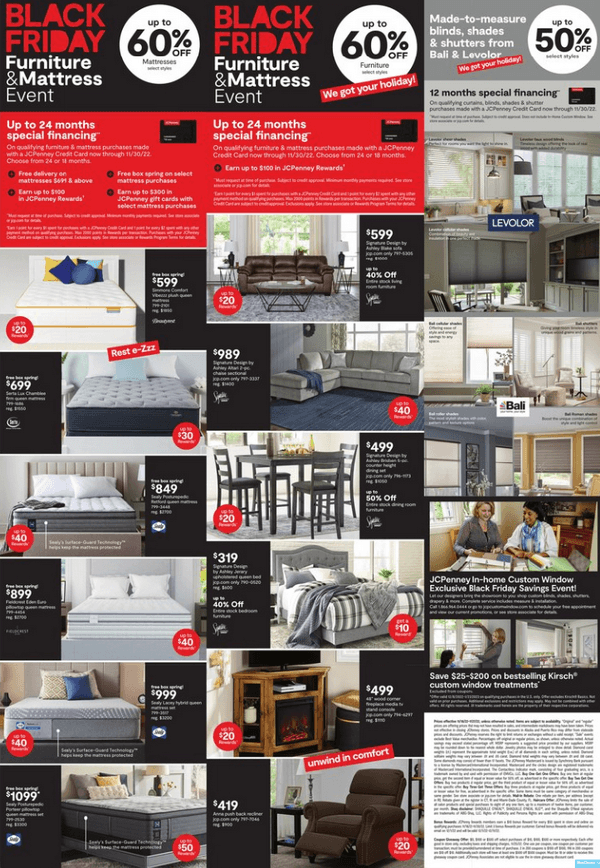 JCPenney Black Friday Ad Nov 18 Nov 26, 2022