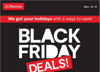 JCPenney Black Friday Ad Nov 14 – Nov 17, 2022