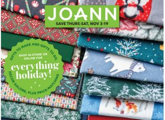 Jo-Ann Weekly Ad Nov 03 – Nov 19, 2022 (Black Friday Promotion Included)