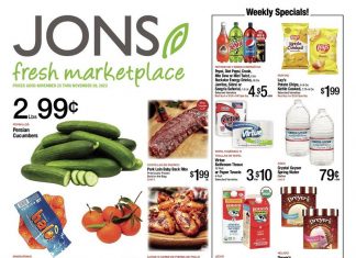 Jons Weekly Ad Nov 25 – Nov 29, 2022