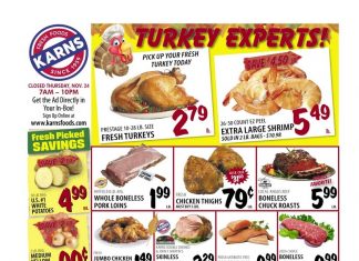 Karns Quality Foods Weekly Ad Nov 22 – Nov 28, 2022