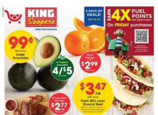 King Soopers Weekly Ad Nov 25 – Nov 29, 2022