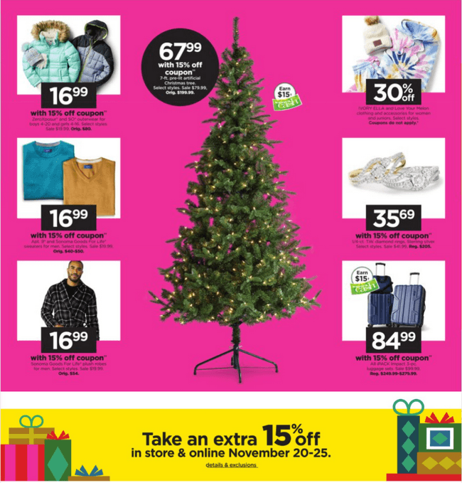 Kohl's Black Friday Flash Sale Nov 20 Nov 25, 2022