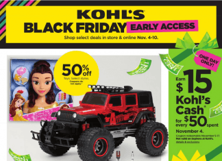 Kohl’s Black Friday Ad Nov 04 – Nov 10, 2022