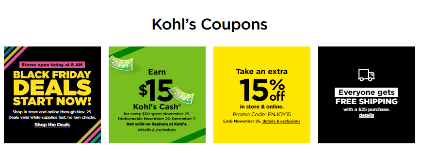 kohls nike sale 25 off