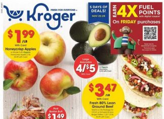 Kroger Weekly Ad Nov 25 – Nov 29, 2022
