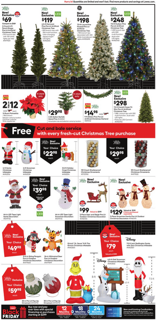Lowe's Black Friday Ad Nov 24 Nov 30, 2022