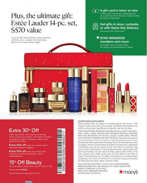 Macy's Friends & Family Sale Dec 01 Dec 07, 2022