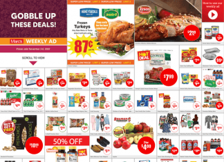 Marc’s Weekly Ad Nov 02 – Nov 08, 2022