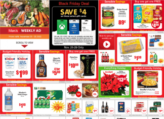 Marc’s Weekly Ad Nov 25 – Nov 29, 2022 (Black Friday Promotion Included)