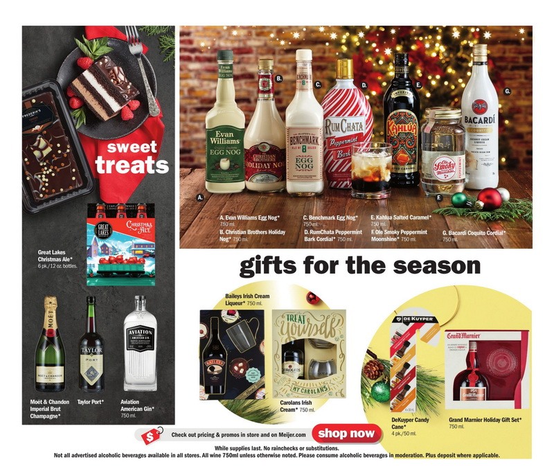 Meijer Alcohol Ad Nov 06 Dec 24, 2022
