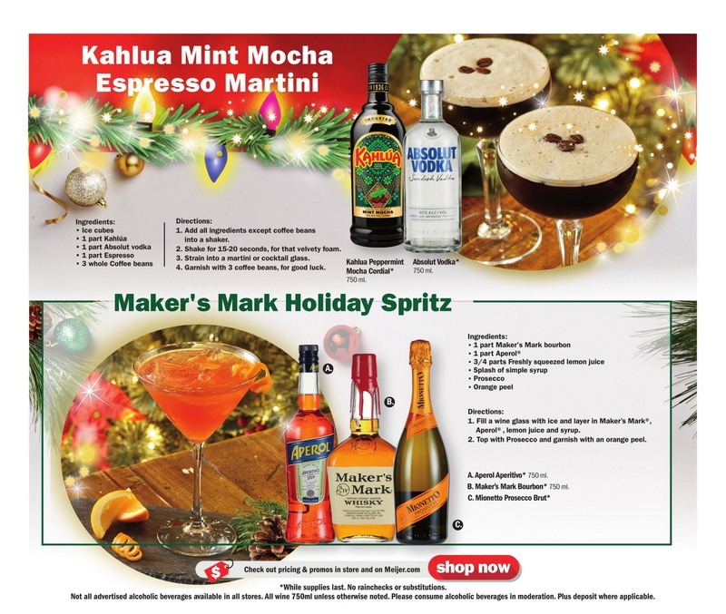 Meijer Alcohol Ad Nov 06 Dec 24, 2022