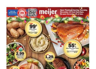 Meijer Weekly Ad Nov 20 – Nov 26, 2022 (Thanksgiving Promotion Included)