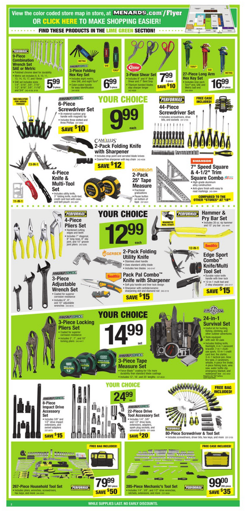 Menards Black Friday Ad Nov 25 Dec 04, 2022