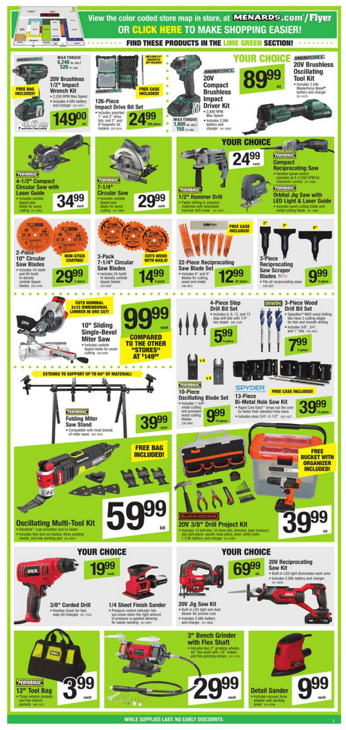 Menards Black Friday Ad Nov 25 Dec 04, 2022
