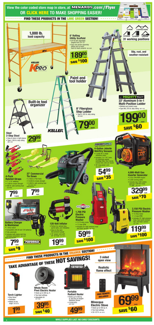 Menards Black Friday Ad Nov 25 Dec 04, 2022