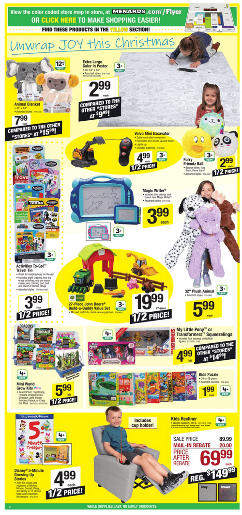 Menards Black Friday Ad Nov 25 Dec 04, 2022