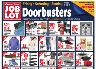 Ocean State Job Lot Weekly Ad Nov 24 – Nov 30, 2022