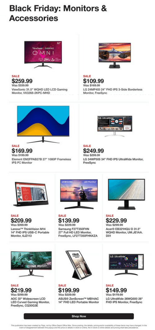 Office Depot Black Friday Ad Nov 21 Nov 27, 2022