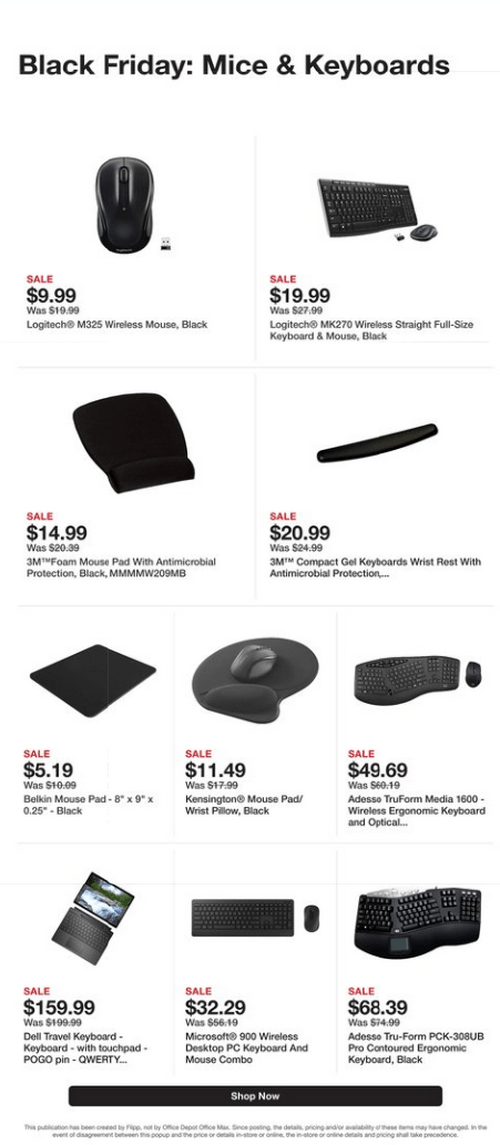 Office Depot Black Friday Ad Nov 21 Nov 27, 2022