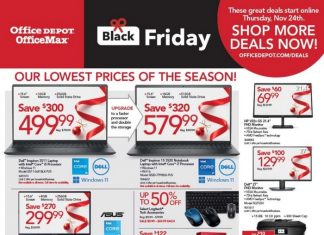 Office Depot Black Friday Sale Nov 24 – Nov 26, 2022