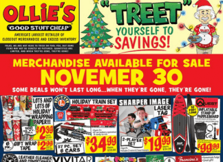 Ollie’s Weekly Ad Nov 30 – Dec 06, 2022