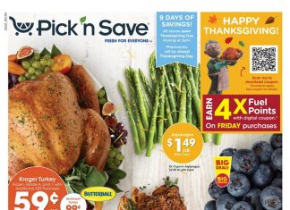 Pick ‘n Save Weekly Ad Nov 16 – Nov 24, 2022 (Black Friday & Thanksgiving Promotion Included)