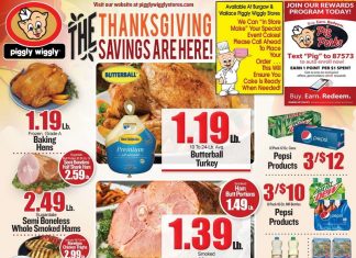 Piggly Wiggly Weekly Ad Nov 16 – Nov 23, 2022 (Thanksgiving Promotion Included)