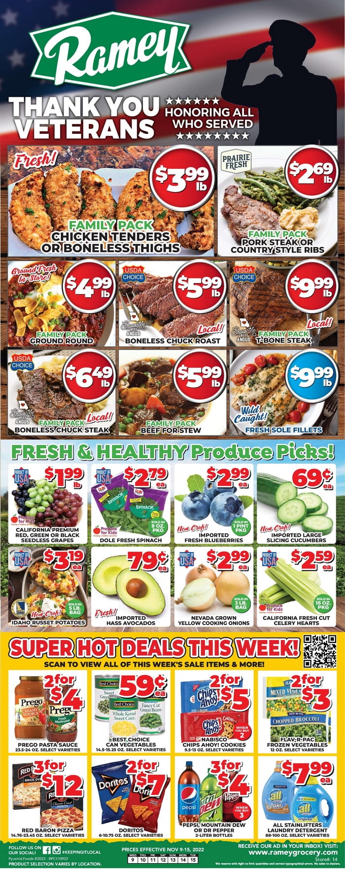 Price Cutter Weekly Ad Nov 09 Nov 15, 2022