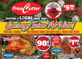 Price Cutter Weekly Ad Nov 23 – Nov 29, 2022